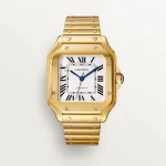 Cartier Santos Medium Model Gold WGSA0030