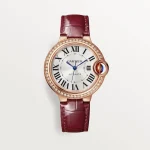Cartier Ballon Bleu Bleu 18K Rose Gold Diamond 33mm WJBB0033