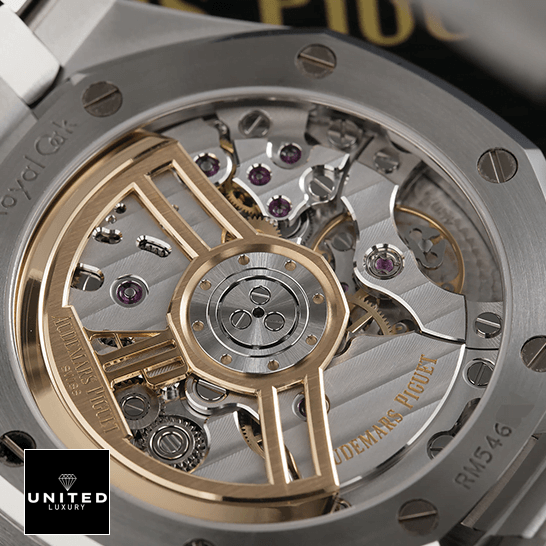 Audemars Piguet Royal Oak 15500ST.OO.1220ST.02 Replica 6 Audemars Piguet Royal Oak 15500 Stainless Steel Case Replica mechanism view