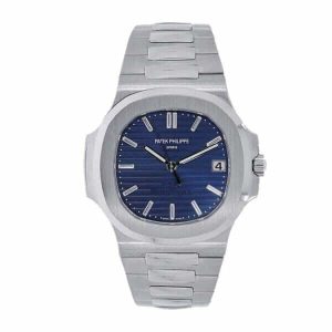 Patek Philippe Nautilus Platinum Blue Replica