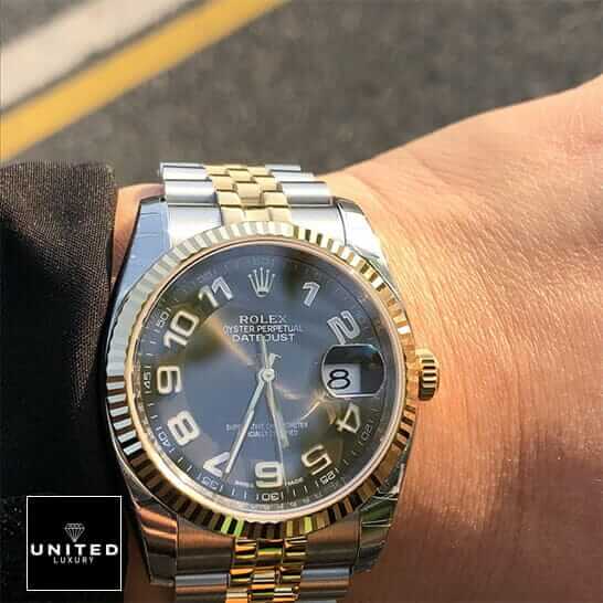 Rolex 116233 Replica 5 Rolex Datejust Jubilee Bracelet on the wrist