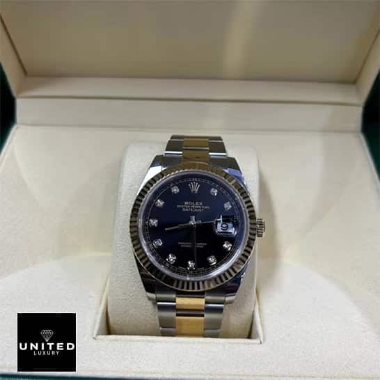 Rolex Datejust 126333 Replica 1 Rolex Datejust 126333-0005 Yellow Gold & Steel Oyster Replica in box