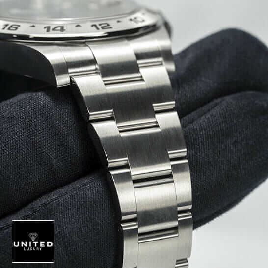 Rolex 216570 Black Replica 5 on the hand Rolex Explorer II 216570-0001 Stainless Steel Oyster Bracelet Replica