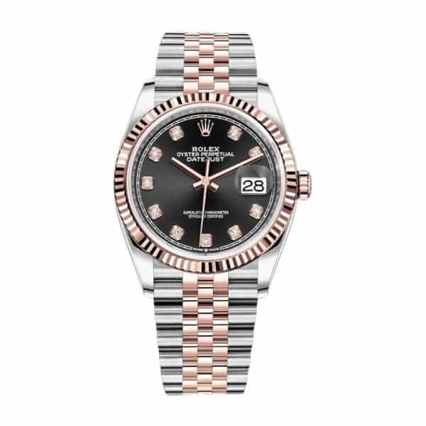 rolex-datejust-126231-everose-gold-automatic-black-diamond-dial-jubilee-replica-1-600x600