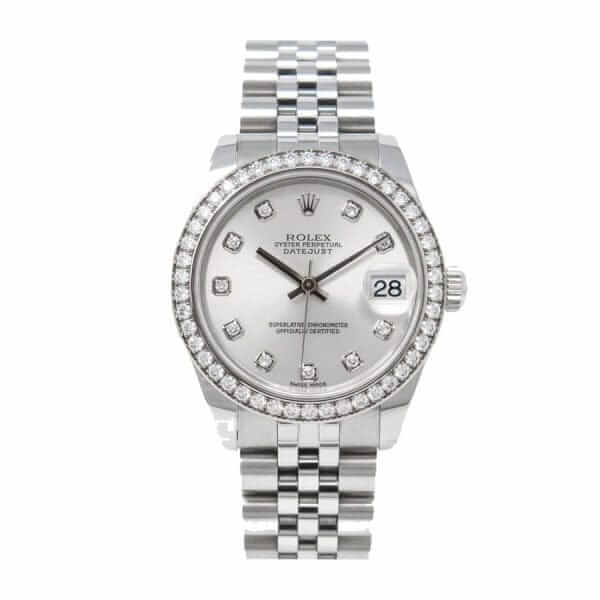 rolex-datejust-178384-white-gold-automatic-black-diamond-dial-replica-600x600