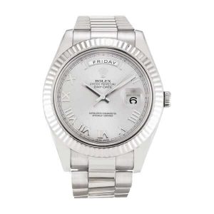 Rolex Day-Date 218239-0041 V6 White Roman Dial Replica