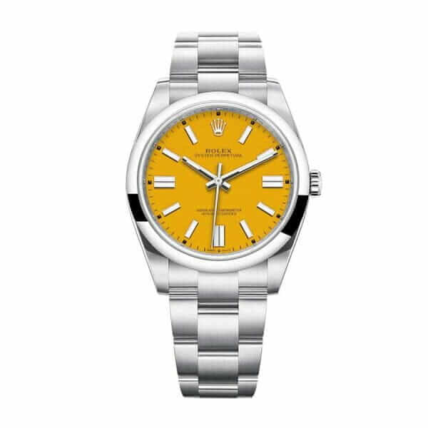 rolex-oyster-perpetual-orange-dial-124300-replica-600x600
