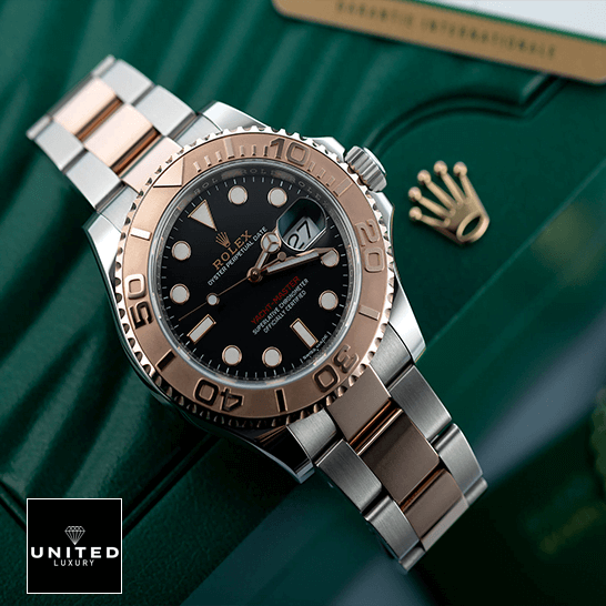 Rolex Yacht-Master 116621-0002 Rose Gold Automatic Brown Dial Replica 1 Rolex Yacht Master 116621 Black Dial Oyster Replica on the rolex box