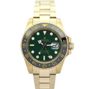Replica Rolex GMT-Master II 40mm Green Dial 116718LN