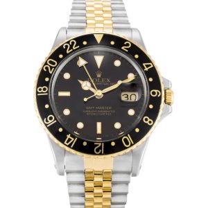 Replica Rolex GMT-Master 38mm Black Dial 16753
