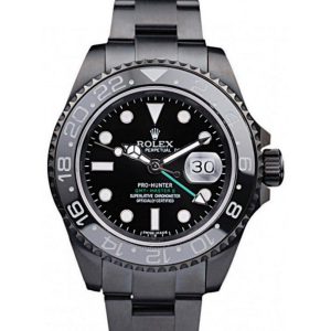Superclone Rolex GMT-Master II 39mm Black Dial REP016828