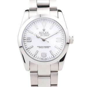 Replica Rolex Explorer 37mm Silver Dial 98086