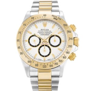 Replica Rolex Daytona 40mm White Dial 16523
