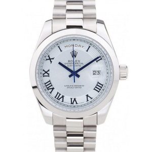 Replica Rolex Day-Date 42mm White Dial RL197