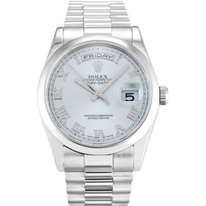 Replica Rolex Day-Date 36mm Blue Dial 118206