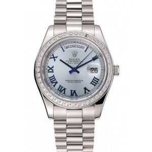 Superclone Rolex Day-Date 41mm Blue Dial 1453962