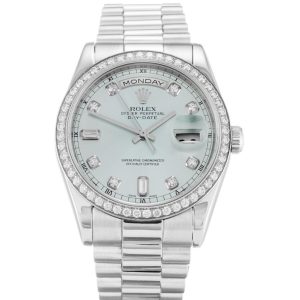 Replica Rolex Day-Date 36mm Blue Dial 118346