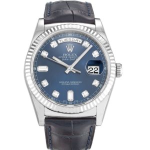 Replica Rolex Day-Date 36mm Blue Dial 118139