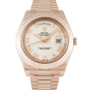 Replica Rolex Day-Date II 41mm Ivory Dial 218235