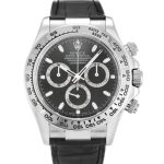 Replica Rolex Daytona 40mm Black Dial 116519