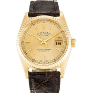 Replica Rolex Datejust 36mm Champagne Dial 16238