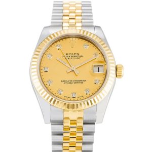Replica Rolex Lady-Datejust 31mm Champagne Dial 178273