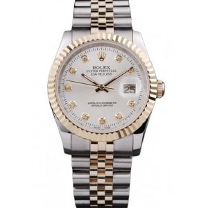 Superclone Rolex Datejust 36mm White Dial SRL10