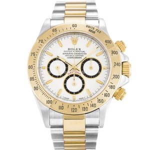 Replica Rolex Daytona 40mm White Dial 116523
