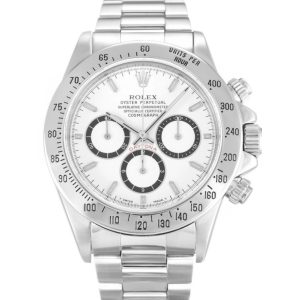 Replica Rolex Daytona 40mm White Dial 16520