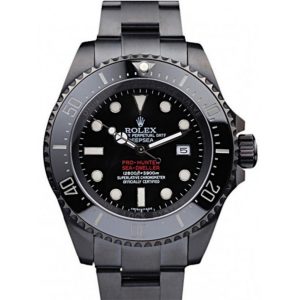 Superclone Rolex Deepsea 42mm Black Dial REP016819