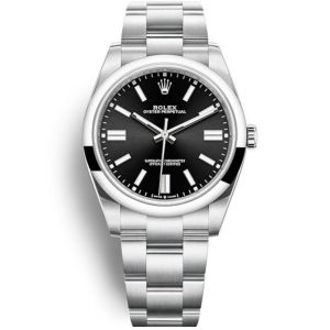 Replica Rolex Oyster Perpetual Lady 28mm Black Dial 276200