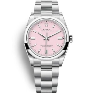 Replica Rolex Oyster Perpetual Lady 36mm Candy Pink Dial 126000