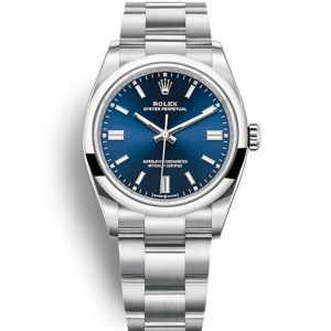 Replica Rolex Oyster Perpetual Lady 36mm Blue Dial 126000