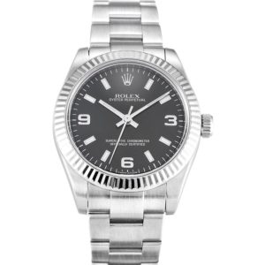 Replica Rolex Oyster Perpetual Lady 31mm Black Dial 177234