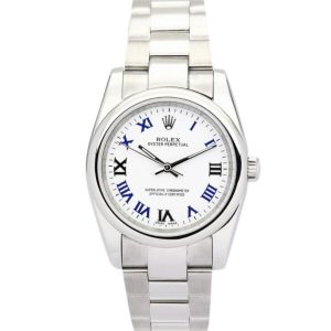 Replica Rolex Oyster Perpetual Lady 31mm White Dial 177200