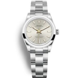 Replica Rolex Oyster Perpetual Lady 31mm Silver Dial 277200