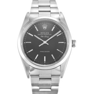 Replica Rolex Air-King 34mm Black Dial 14000