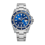 Replica Rolex Submariner 40mm - Blue Diamond & Sapphire