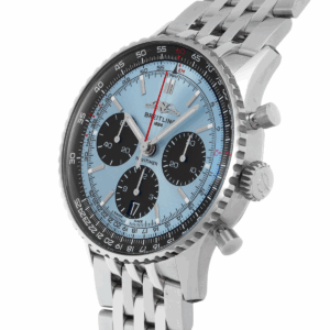 百年靈 Navitimer B01 計時碼錶 41 AB0139241C2A1 冰藍色黑色男士手錶 [二手] [腕錶]：品牌手錶 WATC_2