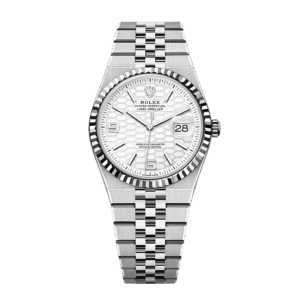 Land-Dweller 36 Oystersteel and white gold