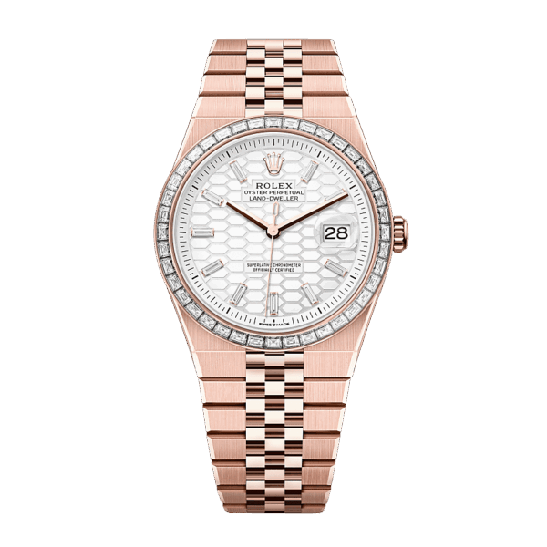 Land-Dweller 40 Everose gold and diamonds - United Luxury