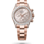 Cosmograph Daytona Oyster, 40 mm, Everose gold and diamonds 126595TBR