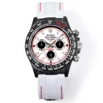 Rolex Cosmograph Daytona DiW Carbon White Panda Dial 4130