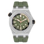 Audemars Piguet 15720ST Royal Oak Offshore Diver with Khaki Green DialAudemars Piguet 15720ST Royal Oak Offshore Diver with Khaki Green Dial